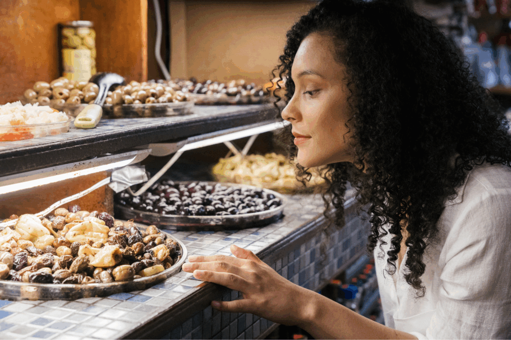 woman Exploring New Foods Without Stress