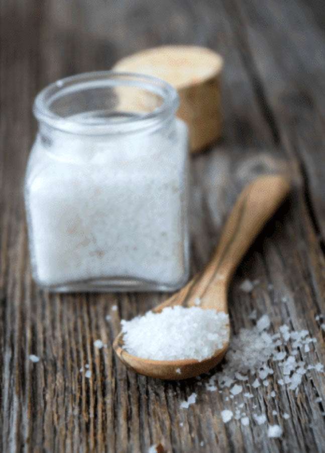 Understanding POTS - Open Salt Jar and Wooden Spoon with Salt