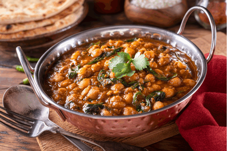 Dietitian Cozy Fall Recipe - Sweet Potato Chickpea Curry