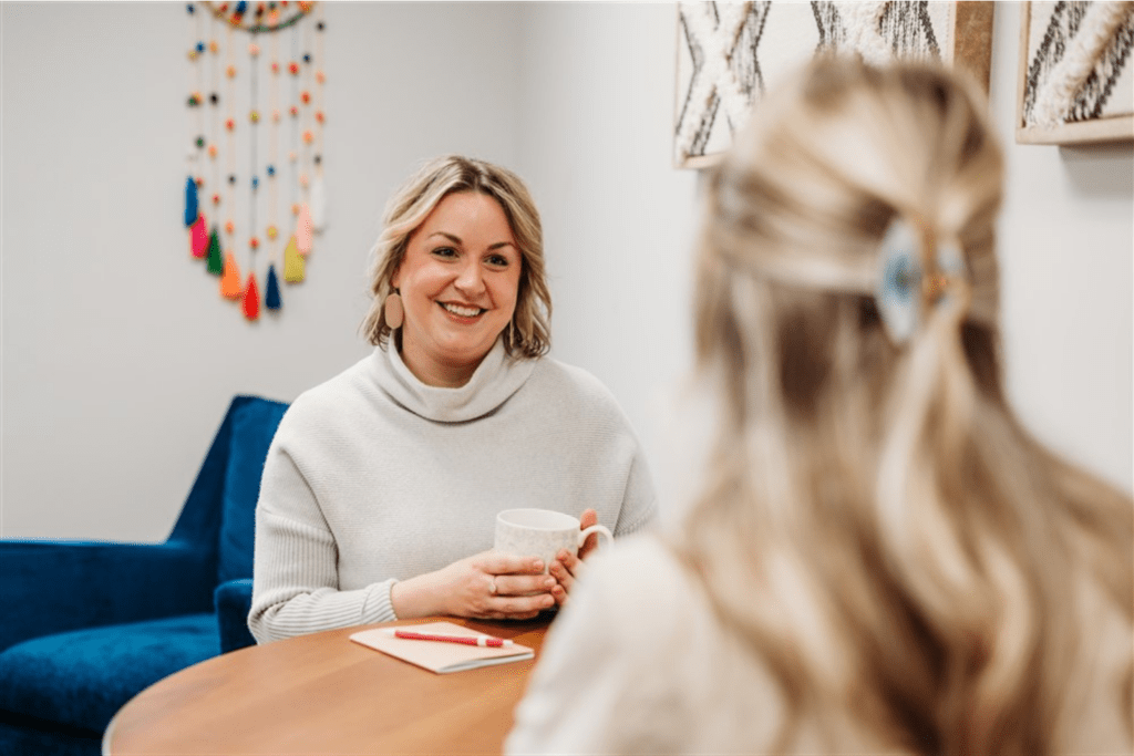 Virtual and Telehealth Eating Disorder Dietitian - Megan Raupp Meeting with Patient