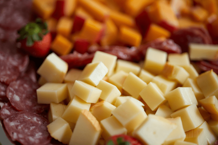 Dietitian Easy Lunch Ideas - Cheese and turkey cubes